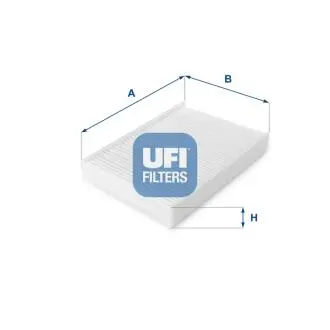 5306000 Фільтр салону UFI підбір по vin на Brocar