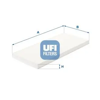 5302400 Фільтр салону UFI підбір по vin на Brocar