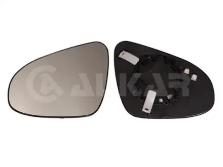 6431279 Стекло зеркала (с подогревом) Toyota Avensis/Corolla 08- (L) ALKAR подбор по vin на Brocar