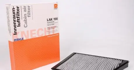 LAK156 Фильтр салона MB E-class (W211) (угольный) MAHLE / KNECHT подбор по vin на Brocar