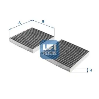 5424100 Фильтр салона UFI подбор по vin на Brocar