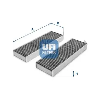 5417200 Фильтр салона UFI підбір по vin на Brocar
