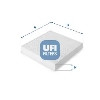 5321800 Фильтр салона UFI подбор по vin на Brocar