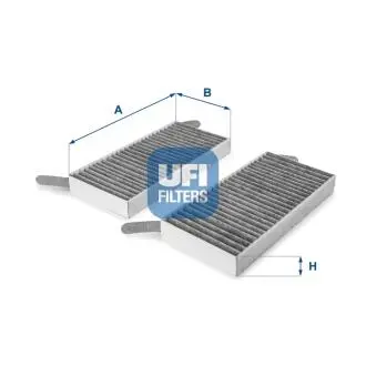 5417300 Фильтр салона UFI подбор по vin на Brocar