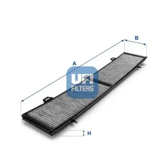 5415400 Фільтр салону UFI підбір по vin на Brocar