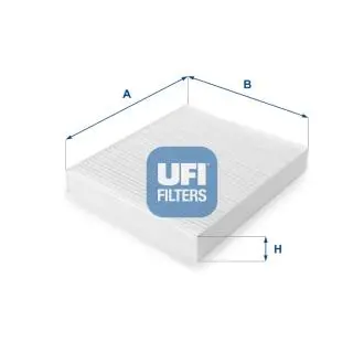 5310200 Фільтр салону UFI підбір по vin на Brocar