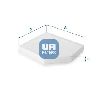5315300 Фільтр салону UFI підбір по vin на Brocar