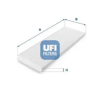 5304200 Фільтр салону UFI підбір по vin на Brocar