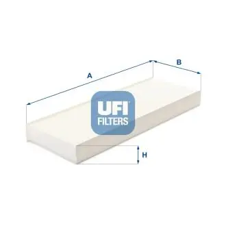 5307200 Фільтр салону UFI підбір по vin на Brocar