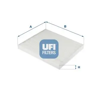 5332600 Фільтр салону UFI підбір по vin на Brocar