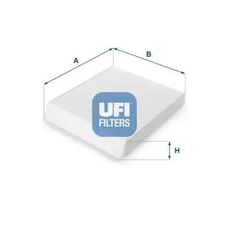 5308700 Фильтр салона UFI підбір по vin на Brocar
