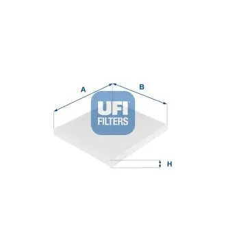5308800 Фильтр салона UFI подбор по vin на Brocar