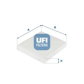 5326100 Фильтр салона UFI подбор по vin на Brocar