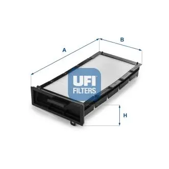 5309000 Фильтр салона UFI подбор по vin на Brocar