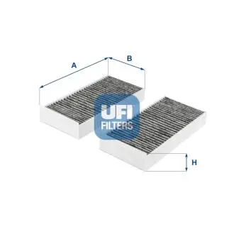 5427900 Фільтр салону UFI підбір по vin на Brocar