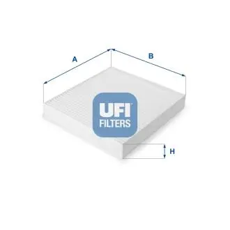 5311500 Фільтр салону UFI підбір по vin на Brocar
