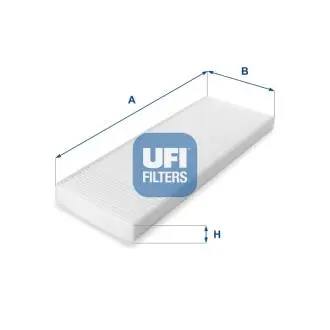 5301400 Фильтр салона UFI підбір по vin на Brocar