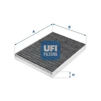 5429200 Фільтр салону UFI підбір по vin на Brocar