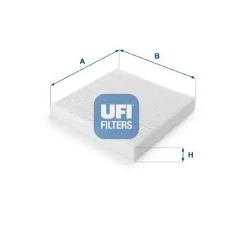 5308600 Фильтр салона UFI підбір по vin на Brocar