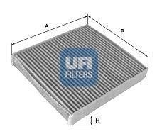 5417500 Фильтр салона UFI подбор по vin на Brocar