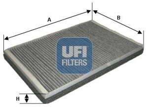 5417400 Фильтр салона UFI подбор по vin на Brocar