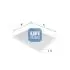 5312400 Фільтр салону Peugeot Bipper 1.3HDI 10-/Opel Combo 1.3/1.6 CDTI/Fiat Doblo 1.3/1.6D 16-(вугільний) (антиалергеннний) UFI підбір по vin на Brocar