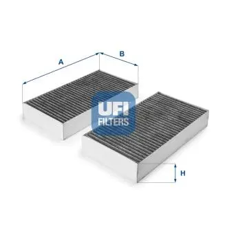 5421500 Фільтр салону UFI підбір по vin на Brocar