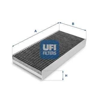 5416000 Фільтр салону UFI підбір по vin на Brocar