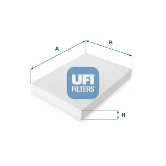 5303200 Фільтр салону UFI підбір по vin на Brocar