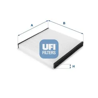5310300 Фільтр салону UFI підбір по vin на Brocar