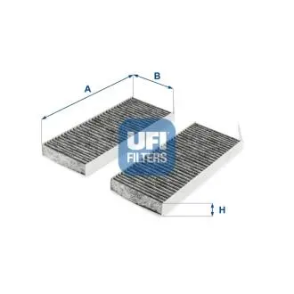 5428700 Фильтр салона UFI підбір по vin на Brocar