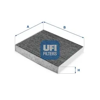 5428400 Фільтр салону UFI підбір по vin на Brocar