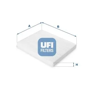 5319100 Фильтр салона UFI подбор по vin на Brocar
