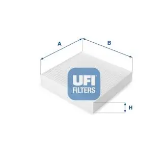 5310900 Фильтр салона UFI подбор по vin на Brocar