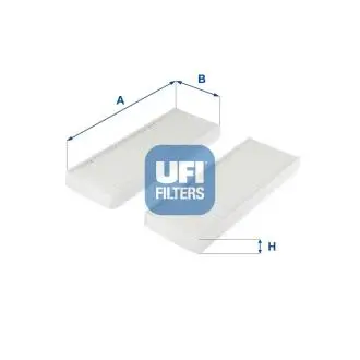 5331300 Фильтр салона UFI подбор по vin на Brocar