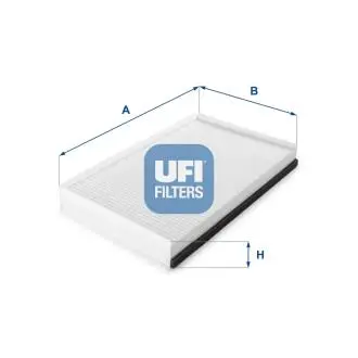 5311000 Фільтр салону UFI підбір по vin на Brocar