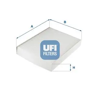 5327600 Фильтр салона UFI подбор по vin на Brocar