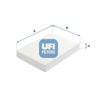5338900 Фильтр салона UFI подбор по vin на Brocar