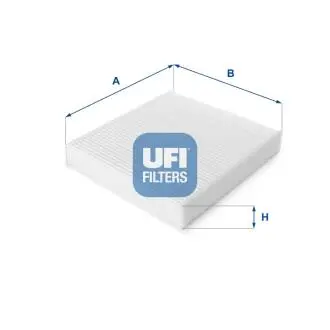 5312900 Фільтр салону UFI підбір по vin на Brocar
