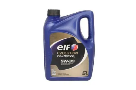 213935 Олива 5W30 Evolution Full-Tech FE (5L) ELF підбір по vin на Brocar