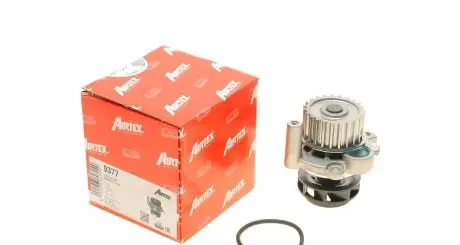 9377 Водяний насос Caddy III/T5 03-/Golf IV/Passat B5/A4/A6 1.8T/2.0i 03- AIRTEX підбір по vin на Brocar