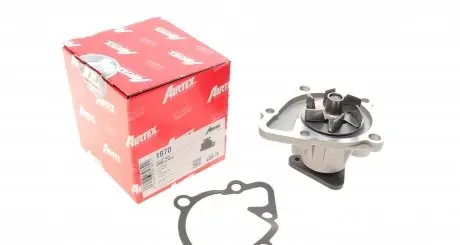 1870 Помпа воды Hyundai ix35/Santa Fe/Sonata/Mitsubishi Lancer/Outlander/Kia/Peugeot 1.8/2.0/2.4 08- AIRTEX подбор по vin на Brocar
