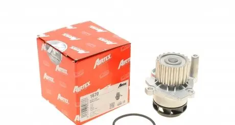 1670 Помпа воды Audi A3/Seat Ibiza/Skoda Fabia/VW Caddy/T5/Golf 1.2TDI/1.4TDI/1.9TDI/2.0SDI 00- (19z) AIRTEX подбор по vin на Brocar