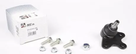 9305340256 Опора кульова (передня/знизу/L) Seat Cordoba/Ibiza 02-/Skoda Fabia 99-14/Roomster 06-15/VW Polo 01- RTS підбір по vin на Brocar