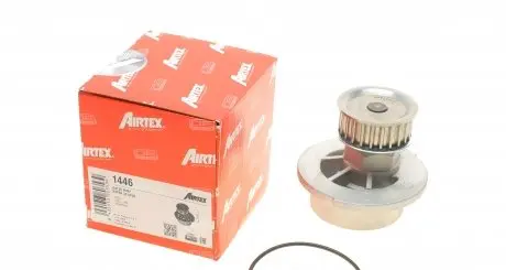 1446 Водяний насос Astra F/G/Corsa B/Vectra B 1.4/1.6 92-05 AIRTEX підбір по vin на Brocar