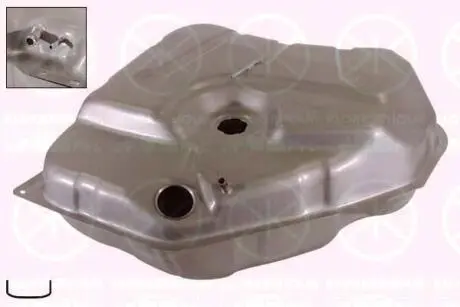 2550009 Паливний бак KLOKKERHOLM підбір по vin на Brocar