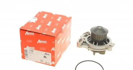 1190 Помпа води Audi 100 2.0D/TD 78-91/VW LT 28-35/40-55 2.4D/TD/Volvo 740/760/940 2.4D/TD 79-96 (20z) AIRTEX підбір по vin на Brocar