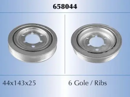 RS658044 Шків ременя STARLINE підбір по vin на Brocar