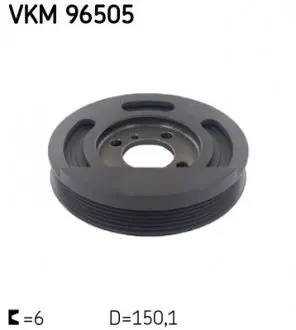 VKM96505 Шкив ремня SKF подбор по vin на Brocar