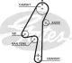 Пасок ГРМ 132z Volvo S60 2,4 D 07/01- 5580 XS
